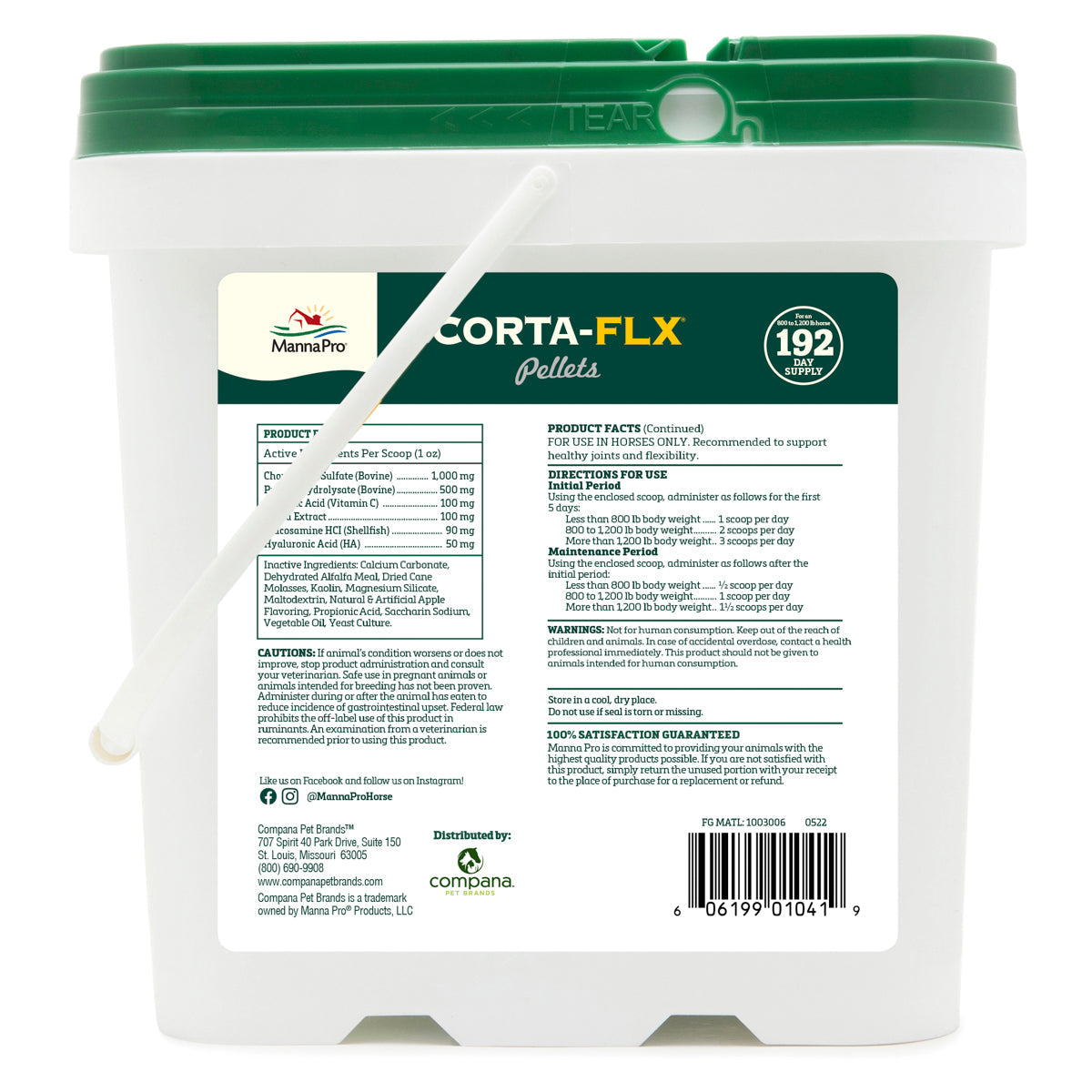 Manna Pro Corta-Flx Pellets, 12 Pounds