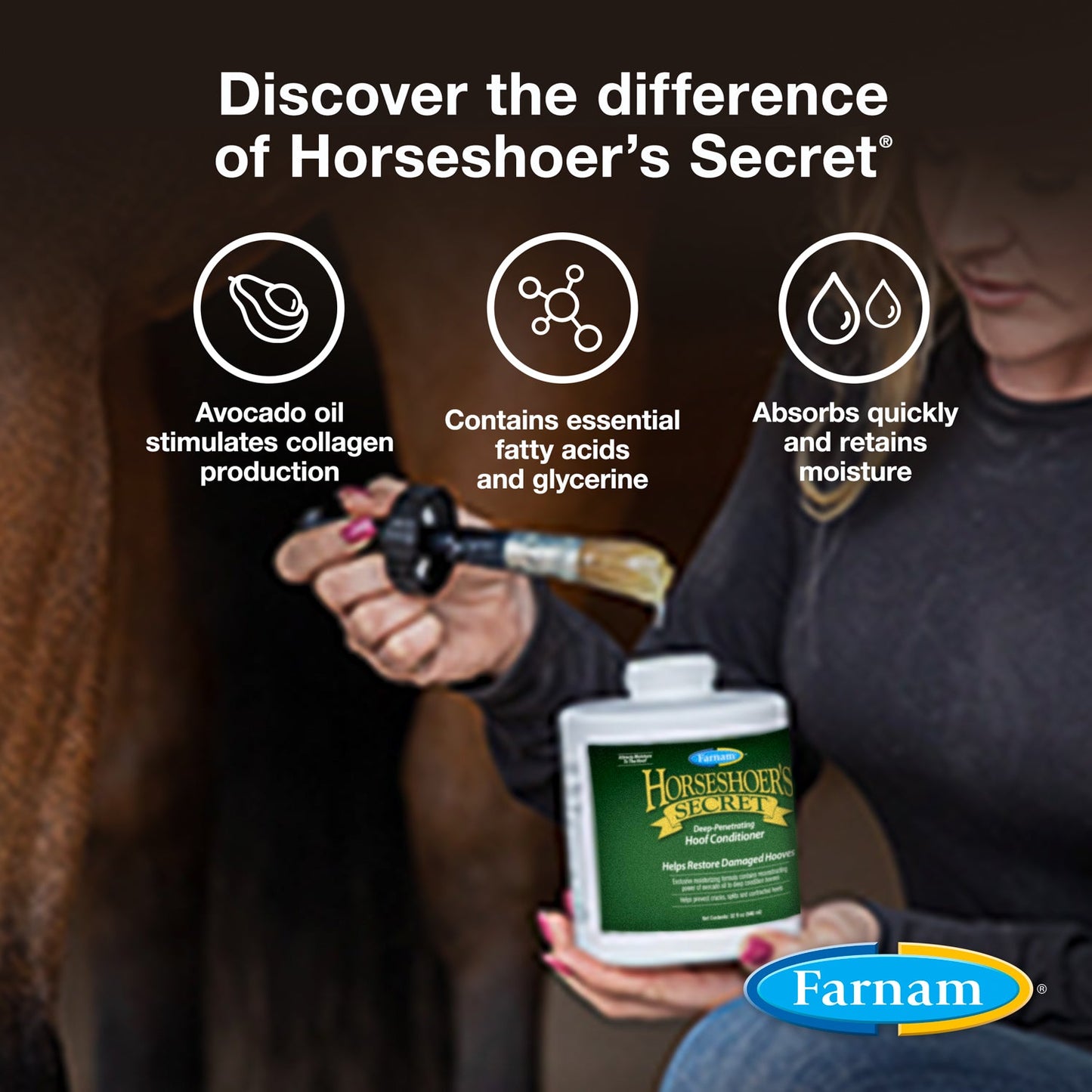 Farnam Horseshoer’s Secret Hoof Conditioner