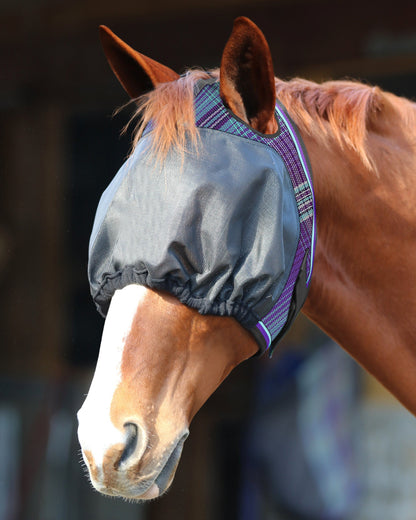Kensington UViator Dartless Fly Mask with Web Trim & Forelock Opening
