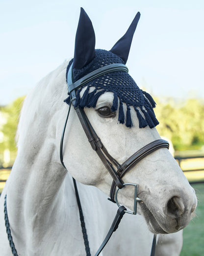 Rider's International Crochet Bonnet with Tassels