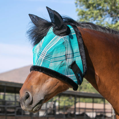 Kensington Signature Fly Mask with Plush Fleece, Ears & Forelock Hole