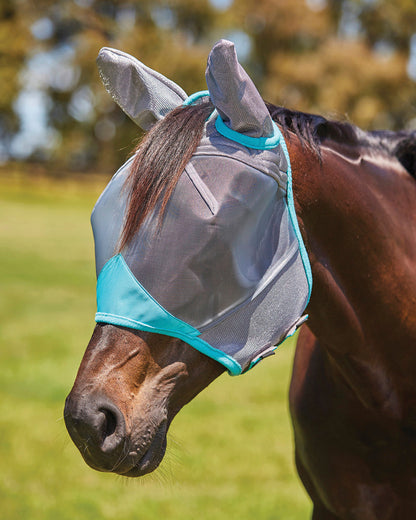 WeatherBeeta ComFiTec Deluxe Fine Mesh Fly Mask with Ears