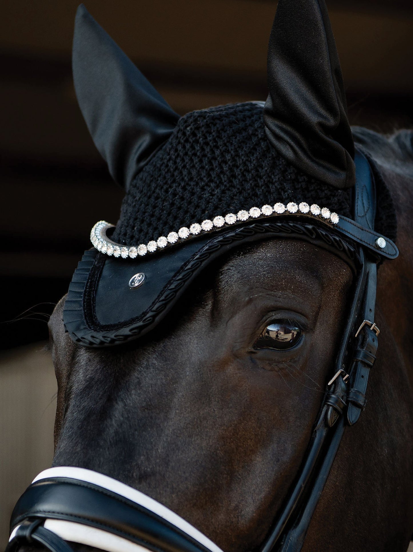 PS of Sweden Ruffle Ear Bonnet