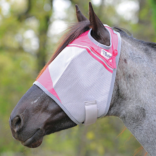 Cashel Crusader Fly Mask for Breast Cancer Research - Standard