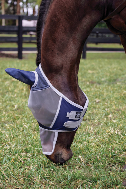 Rider's International Fine Mesh Fly Mask with Ears & Nose