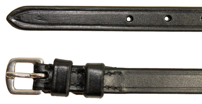 Coronet English Leather Spur Straps with Keepers