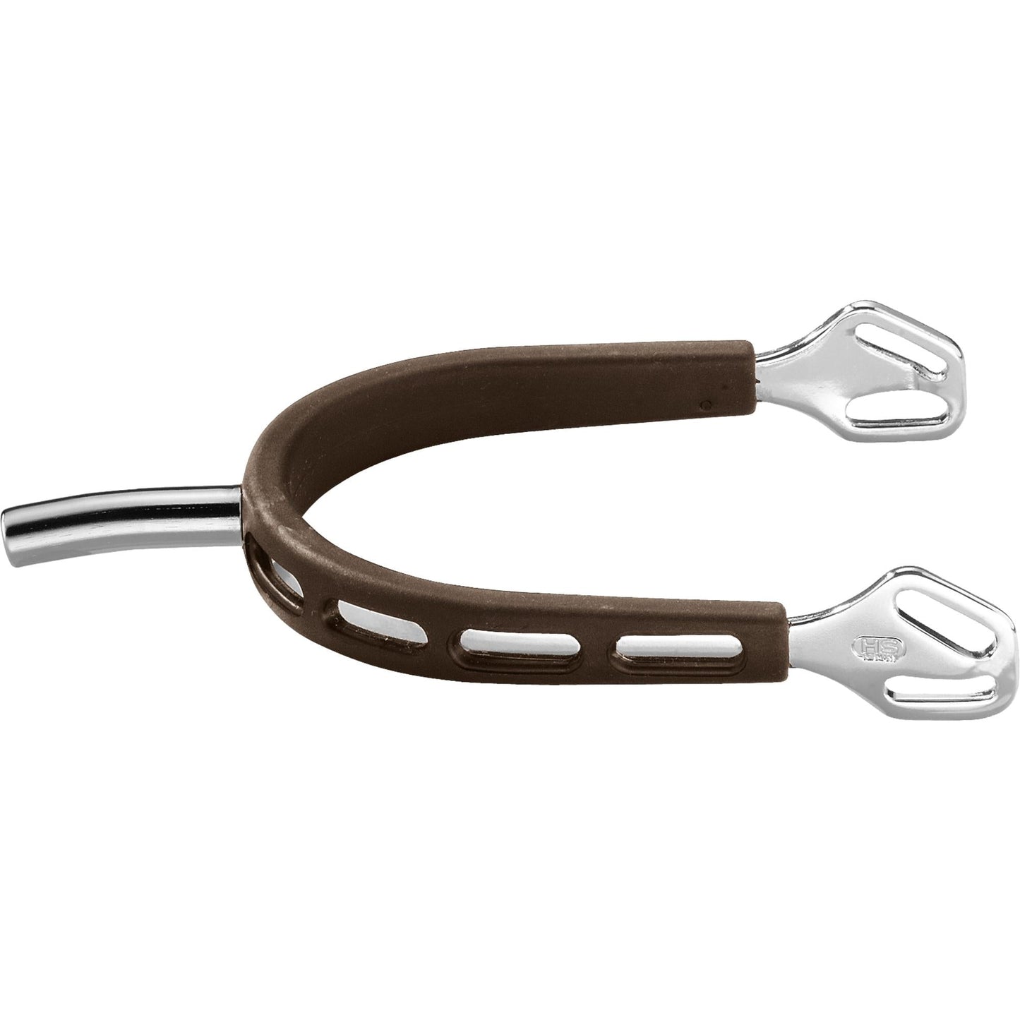 Herm Sprenger Ultra Fit Brown Grip Small Round Rowel Spurs