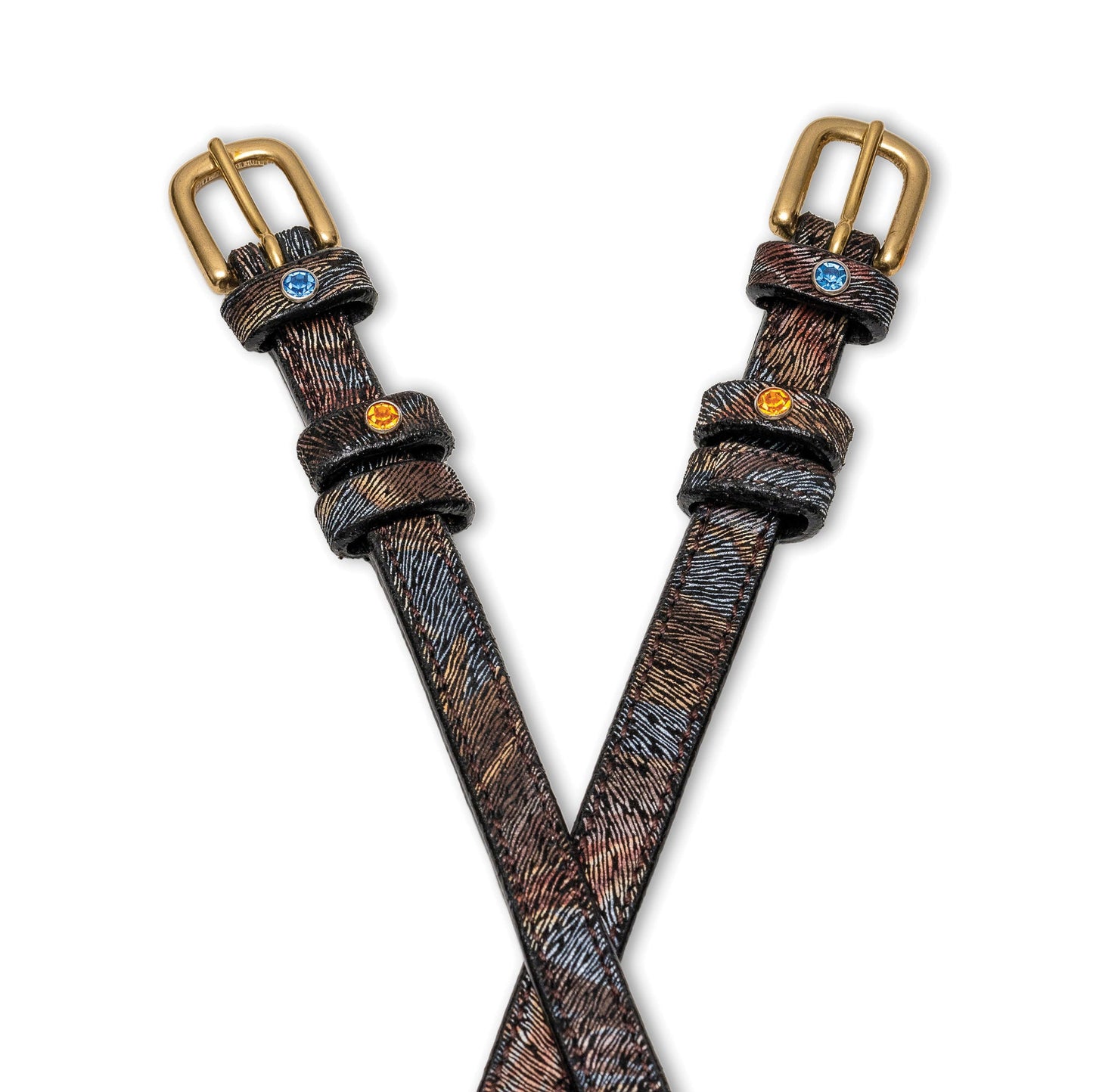 Halter Ego Aspen Leather Spur Straps