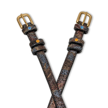 Halter Ego Aspen Leather Spur Straps