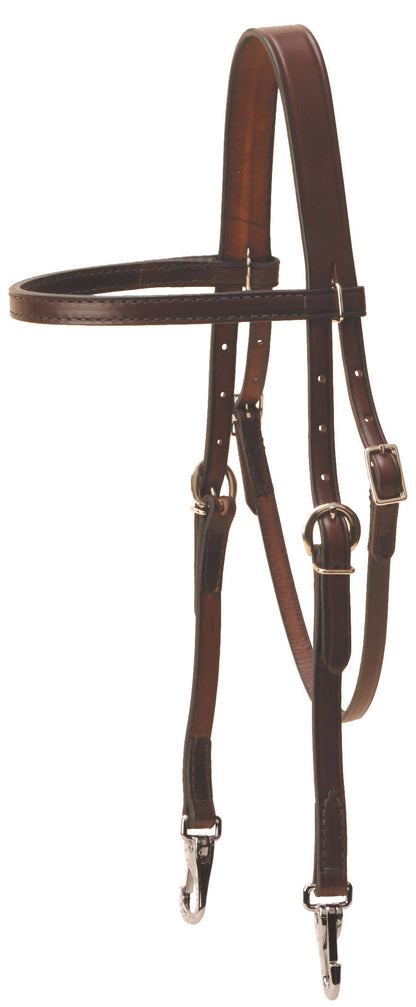 Tory Leather Quick Change English Training Headstall