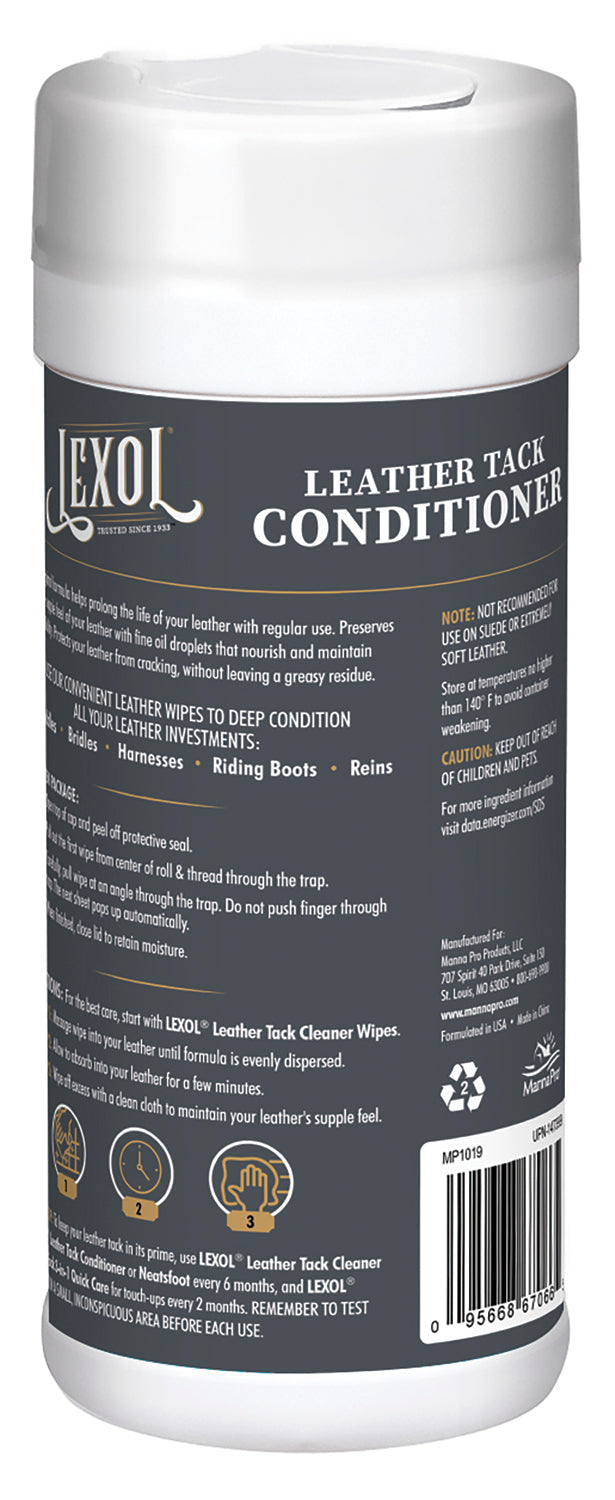 Lexol Leather Conditioner Wipes