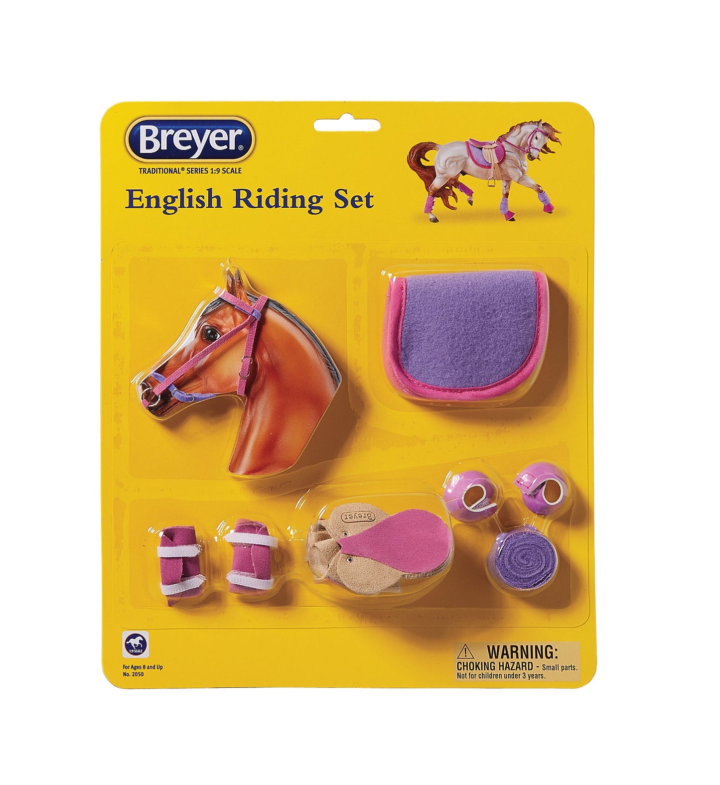Breyer English Riding Set-Hot Colors