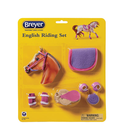 Breyer English Riding Set-Hot Colors