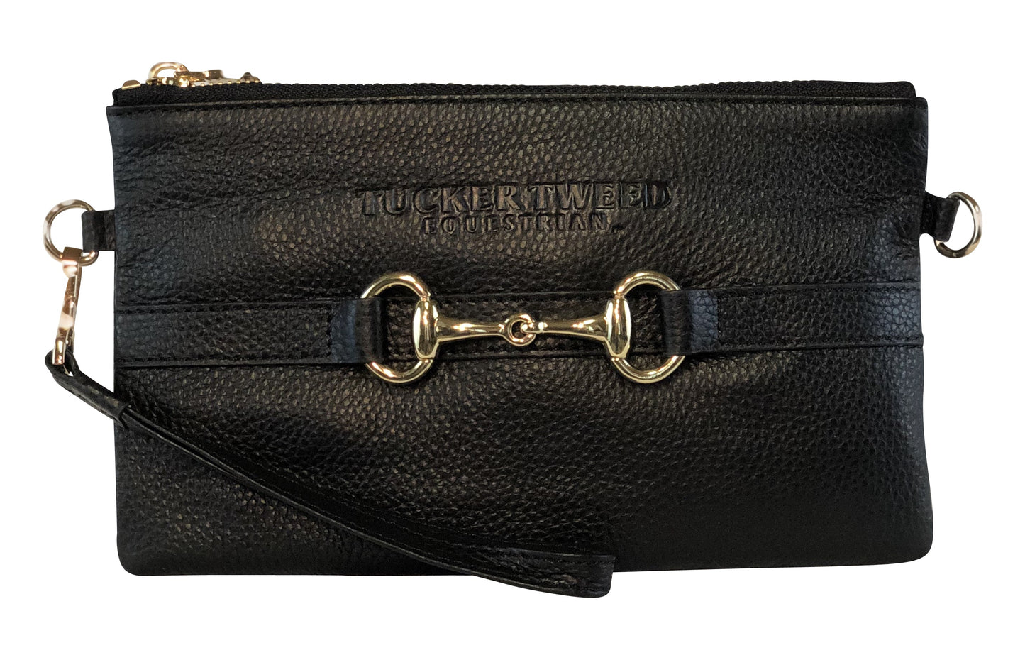 Tucker Tweed Equestrian Wellington Wristlet