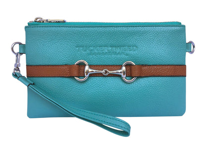Tucker Tweed Equestrian Wellington Wristlet