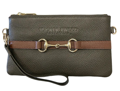 Tucker Tweed Equestrian Wellington Wristlet