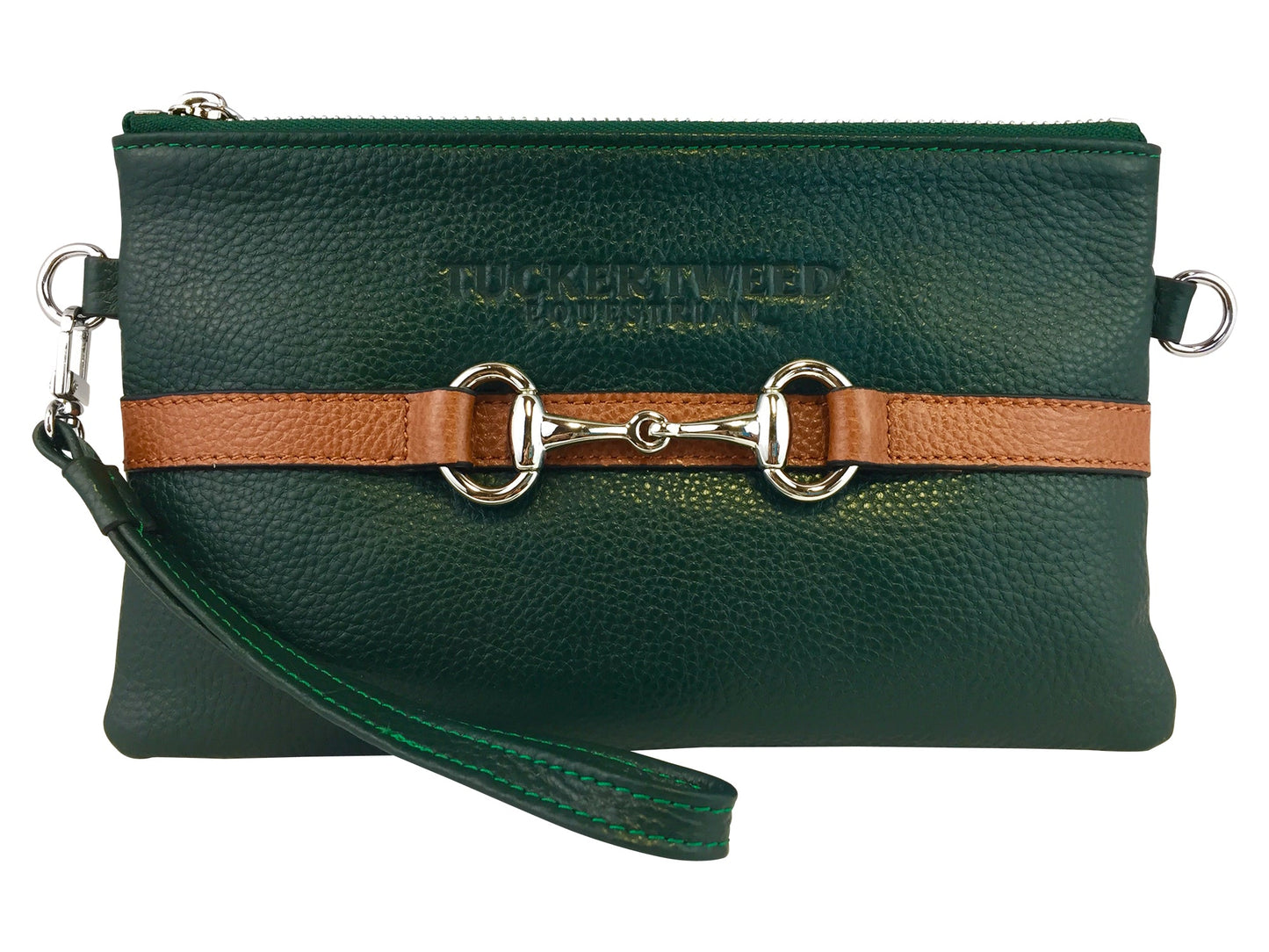Tucker Tweed Equestrian Wellington Wristlet