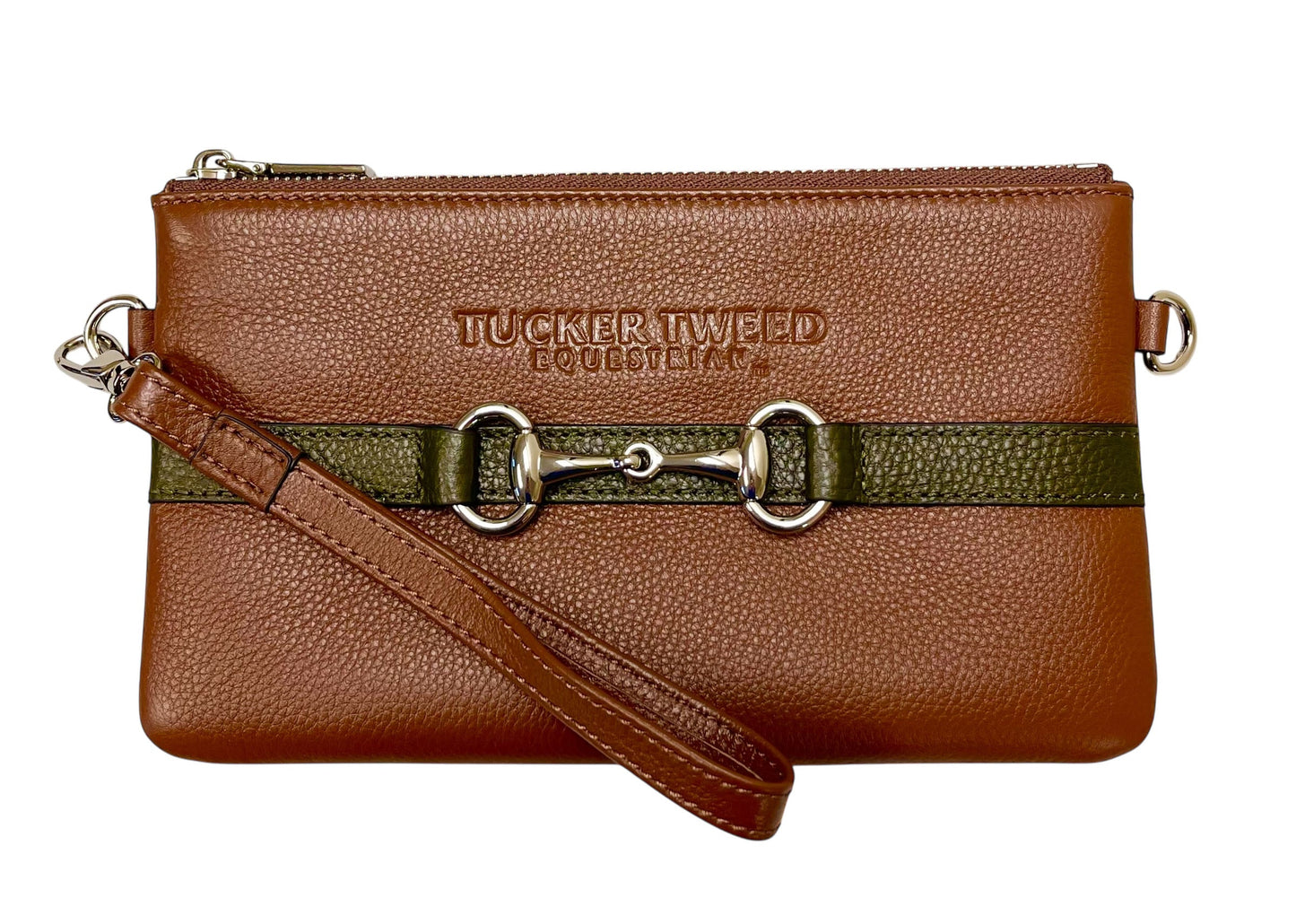 Tucker Tweed Equestrian Wellington Wristlet