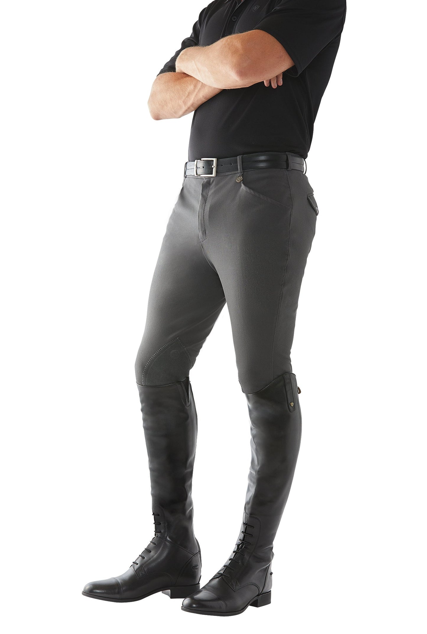 Ovation Men's EuroWEAVE Four-Pocket Riding Breeches