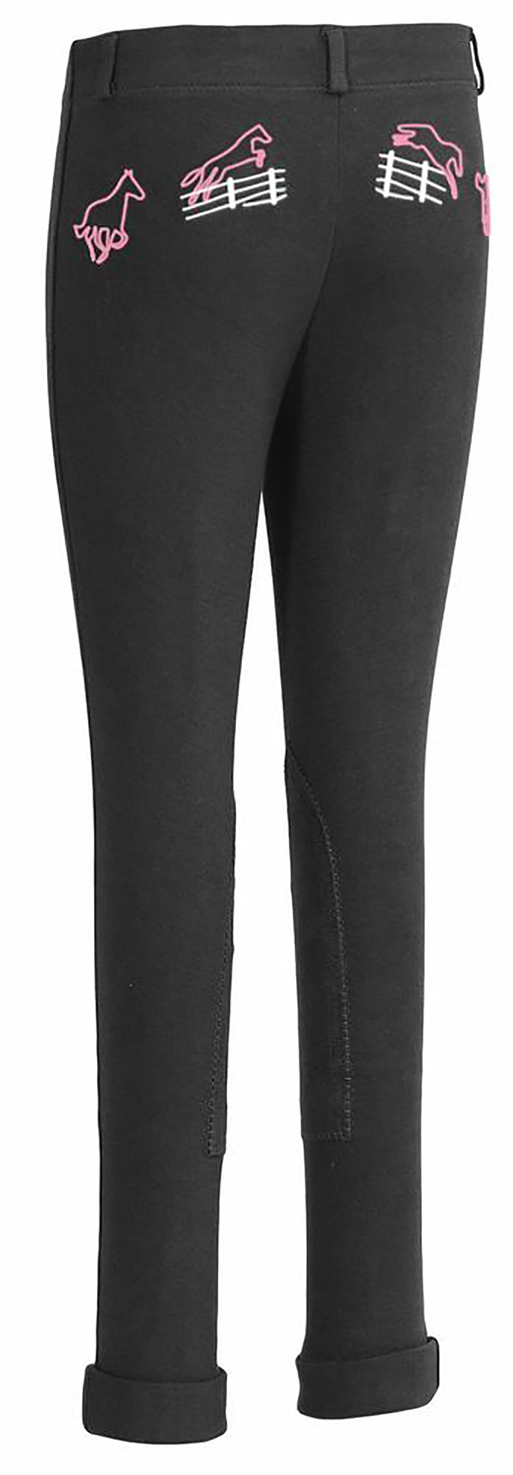 TuffRider Children’s Cotton Embroidered Pull-On Jods