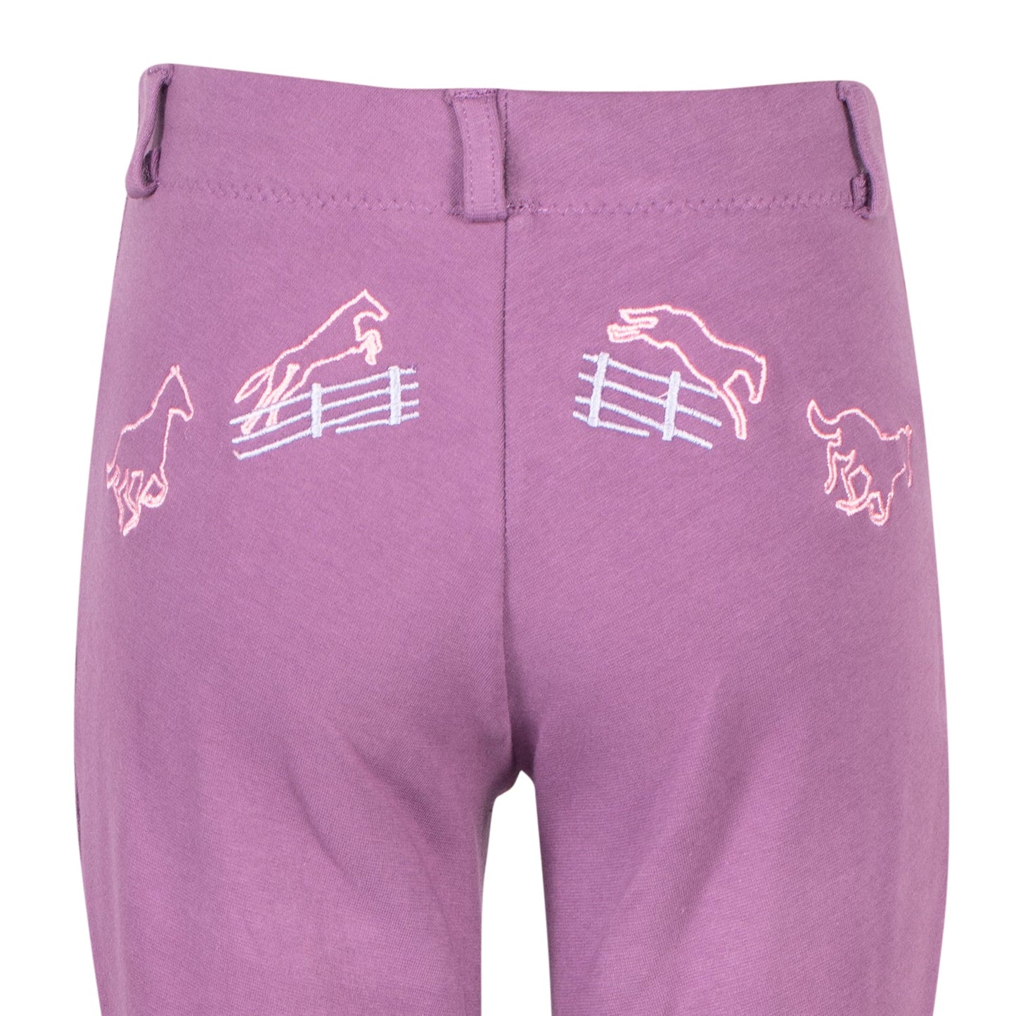 Children’s Cotton Embroidered Pull-On Jods