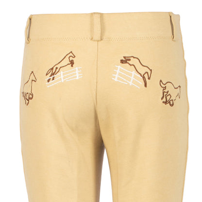 TuffRider Children’s Cotton Embroidered Pull-On Jods
