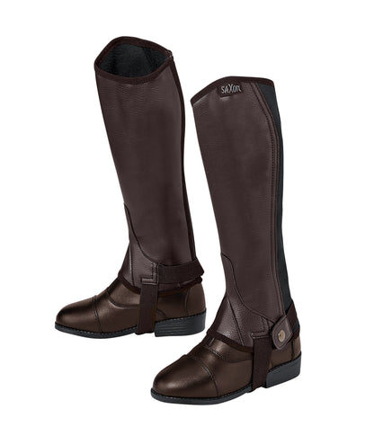 Saxon Equileather Children's Half Chaps