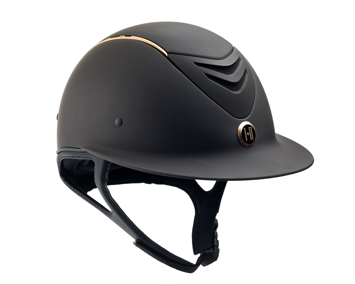One K Defender Avance Rose Gold Wide Brim Helmet