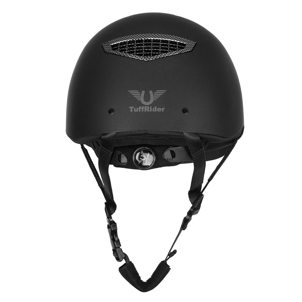 TuffRider Starter Helmet with Carbon Fiber Grill
