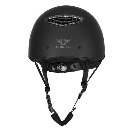 TuffRider Starter Helmet with Carbon Fiber Grill
