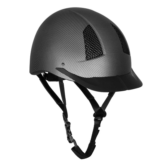 TuffRider Starter Carbon Fiber Print Helmet