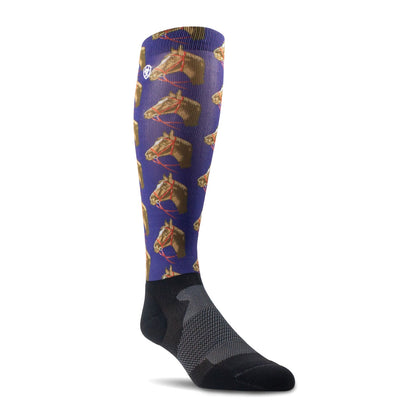 AriatTEK Slim Printed Socks
