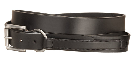 Tory Leather 1 1/4" Dee Keeper Belt with Strap
