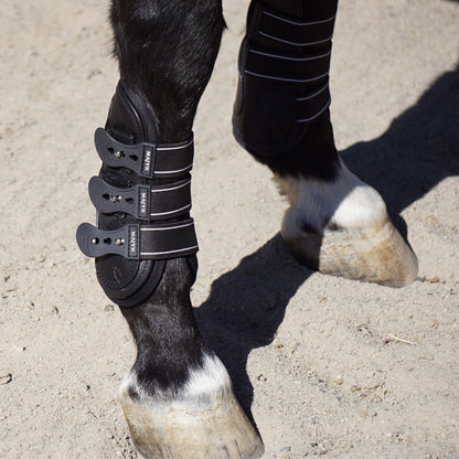 Majyk Equipe Boyd Martin Leather Tendon Boot with Removable Impact Liner and Snap Closure
