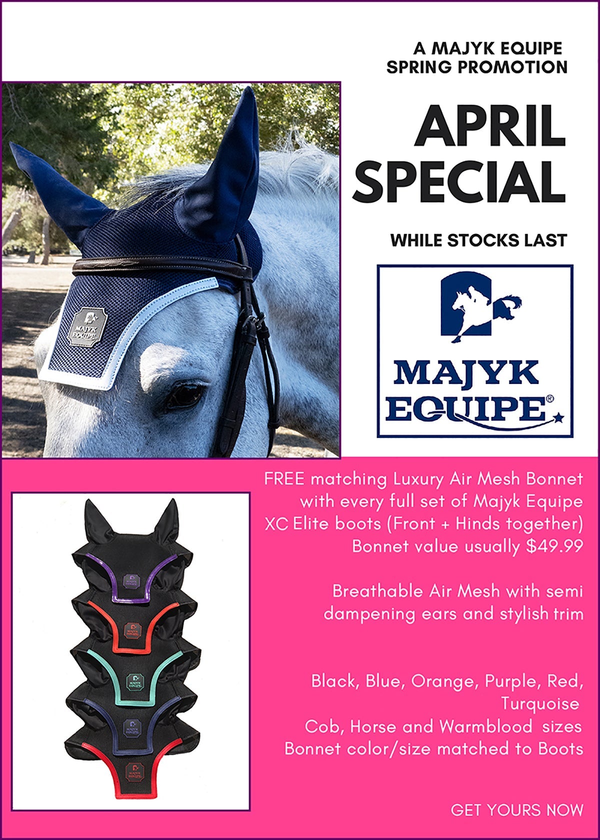 Majyk Equipe XC Elite Front Boot with Arti-Lage Technology
