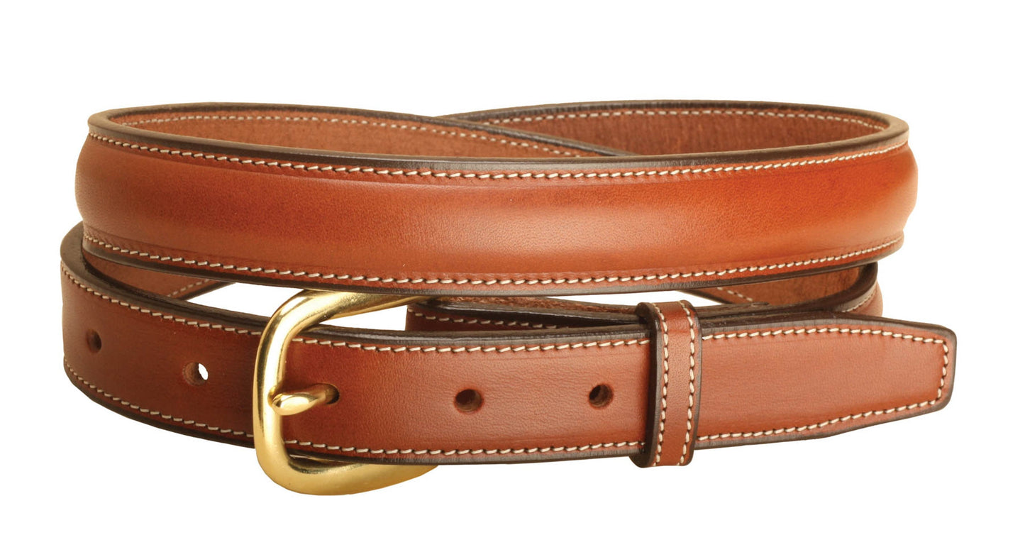 " Raised Belt with Brass Buckle