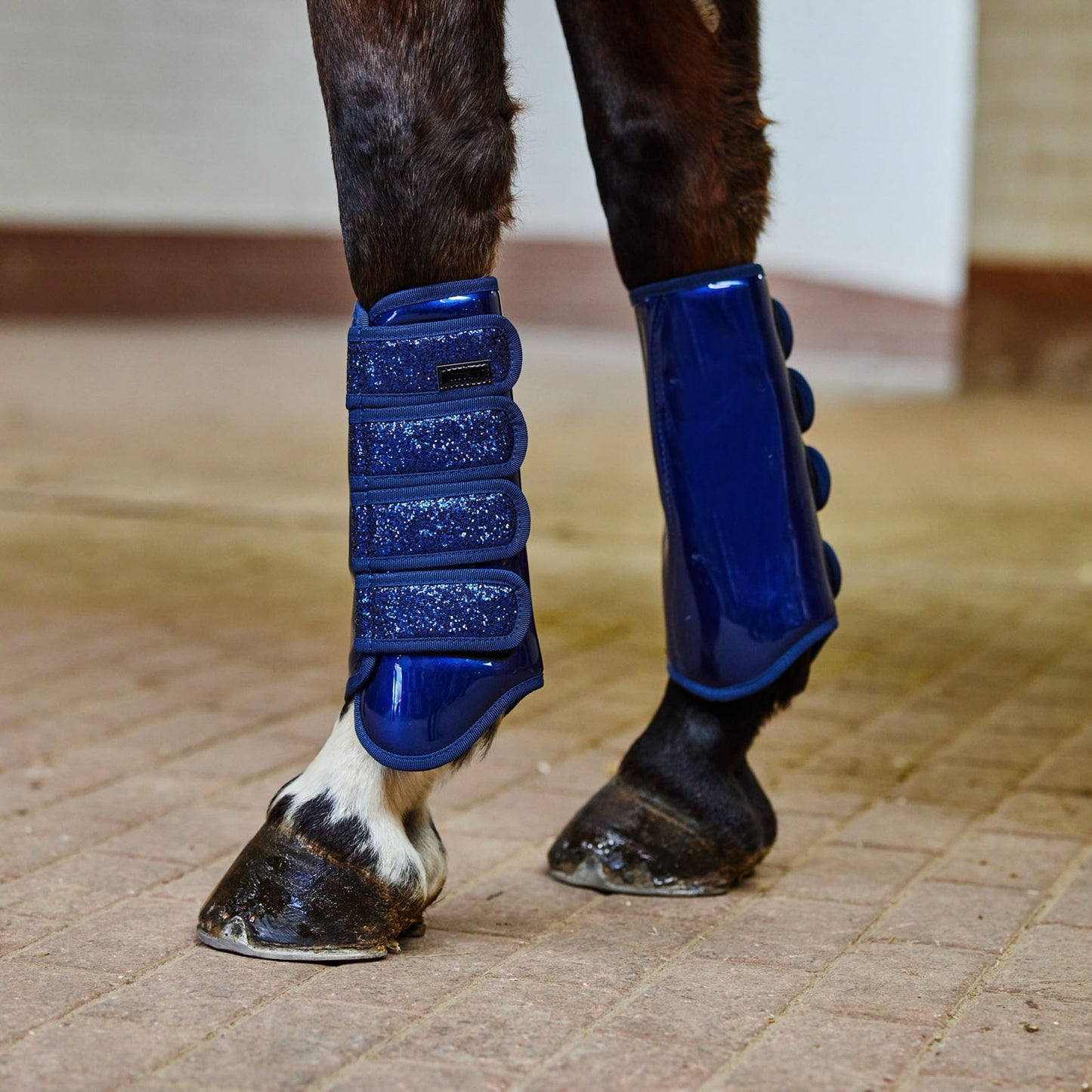 Horze Brushing Boots with Glitter