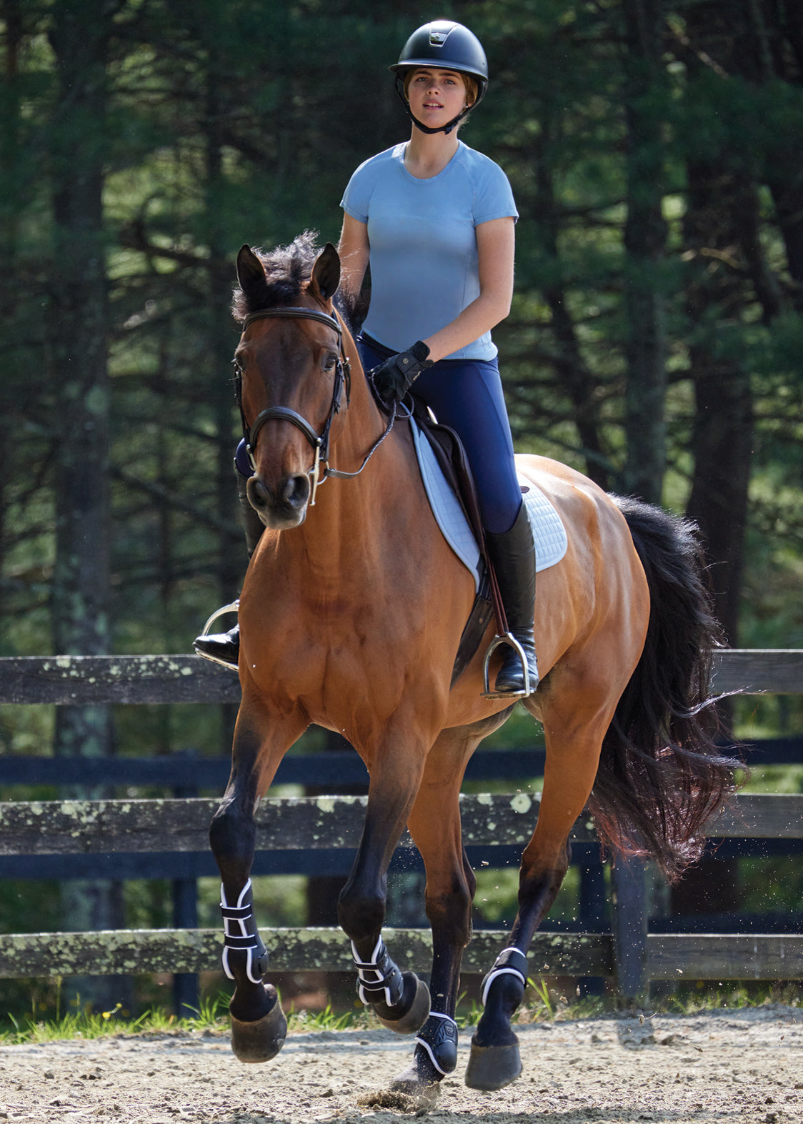 Stride Open-Front Tendon Boots