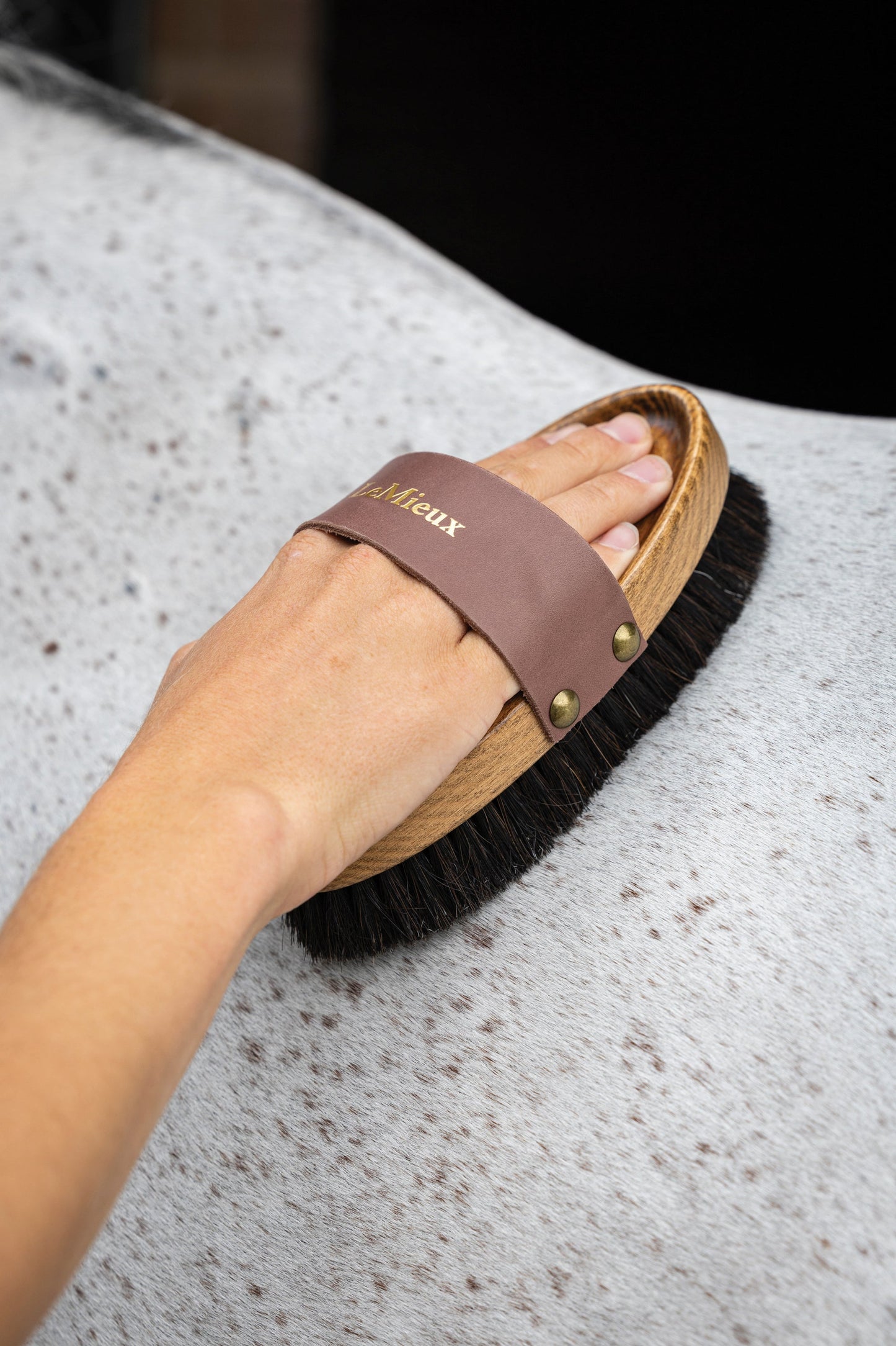LeMieux Artisan Lambswool Body Brush
