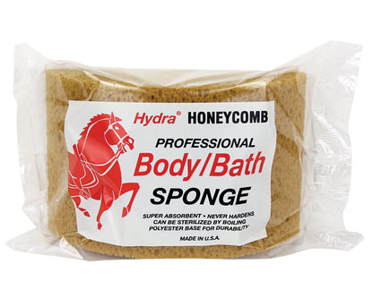 Hydra Honeycomb Half Moon Body Sponge