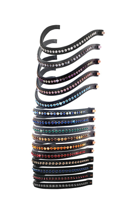 Beasties Brilliance Crystal Wave Browband