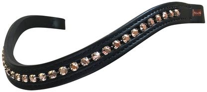 Beasties Brilliance Crystal Wave Browband