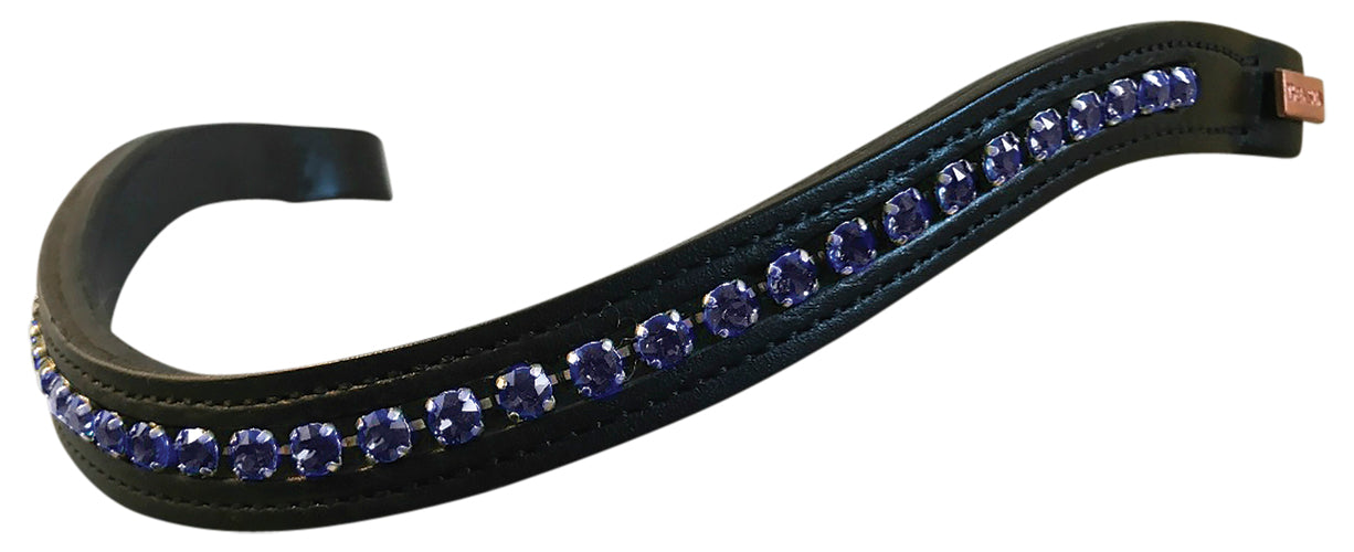 Beasties Brilliance Crystal Wave Browband