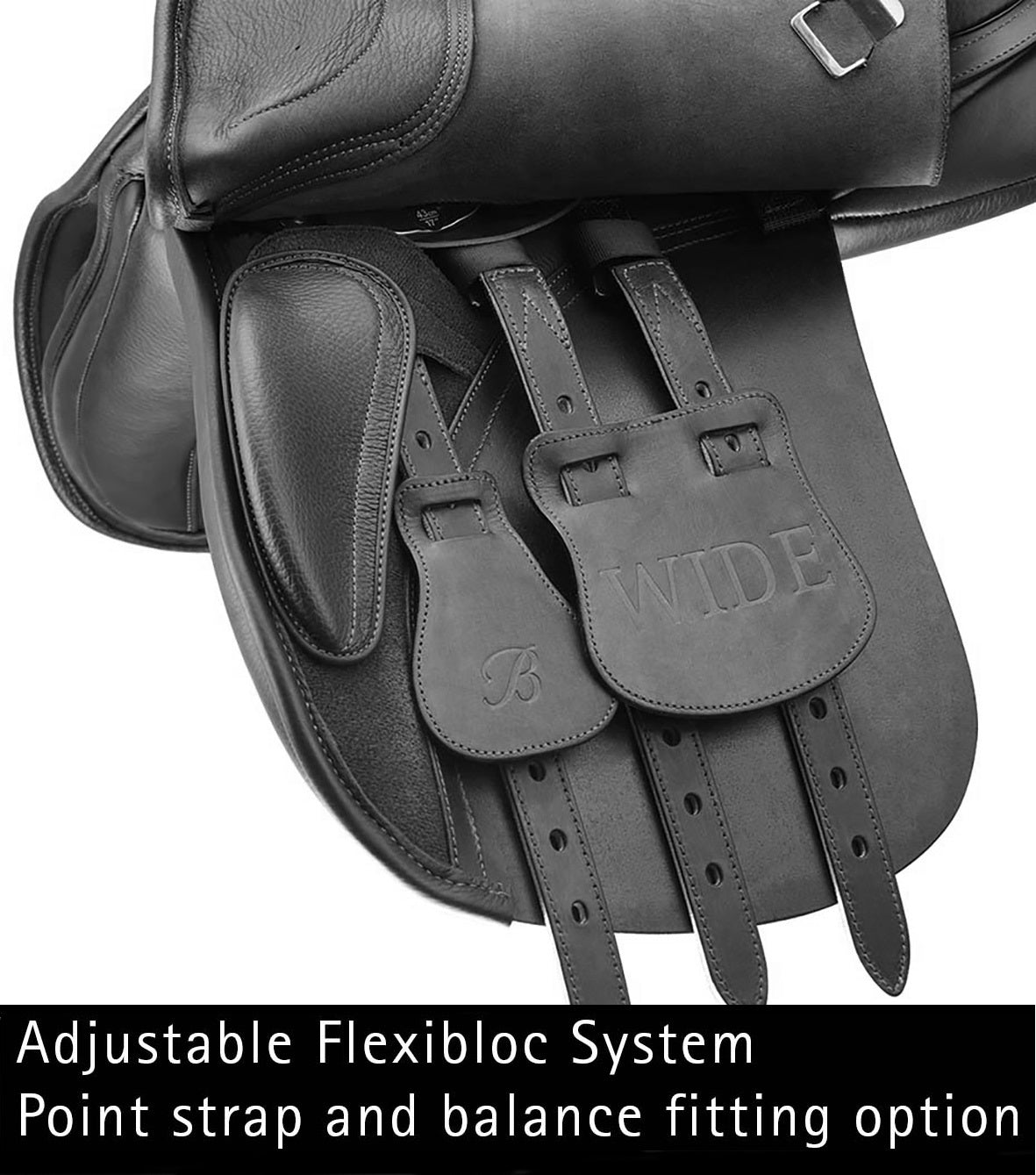 Almost New Bates Wide All-Purpose Saddle