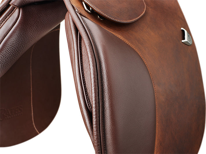 Bates Caprilli Close Contact Saddle with Extended Flap