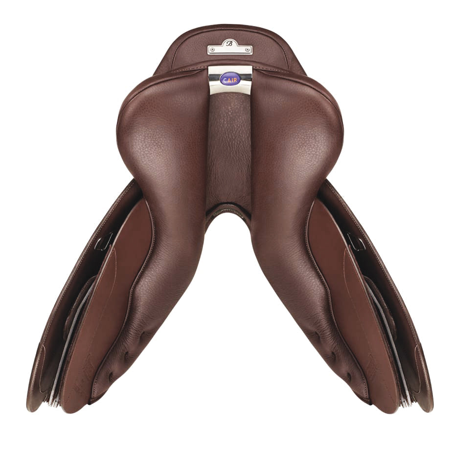 Bates Caprilli Close Contact+ Saddle with Extended Flap and Luxe Leather