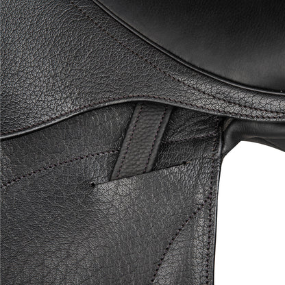 Almost New Marcel Toulouse Serafina Monoflap Dressage Saddle with Genesis