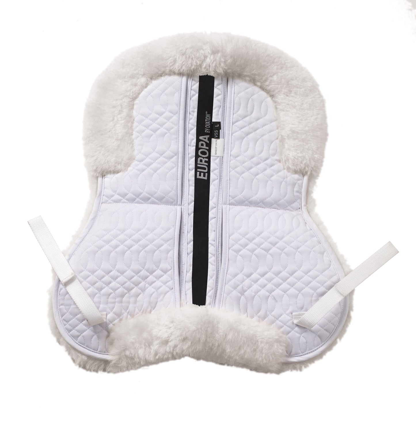 Ovation Europa Sheepskin Solid Spine 4-Shim Half Pad