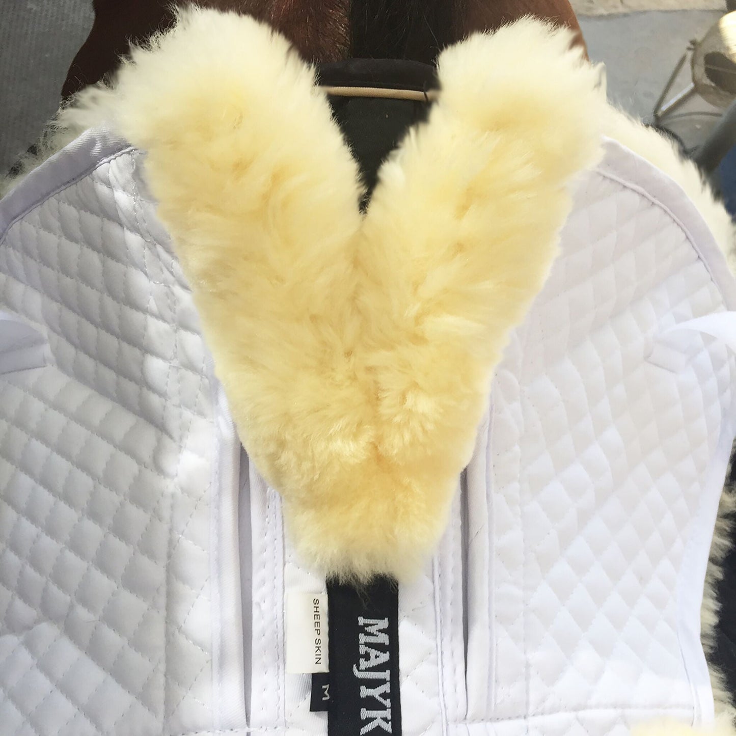 Majyk Equipe Ergonomics Correction Fleece Half Pad with Impact Shims