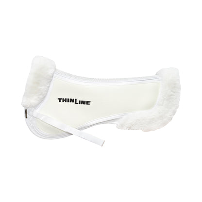 ThinLine Trifecta Cotton Half Pad with Sheepskin Rolls